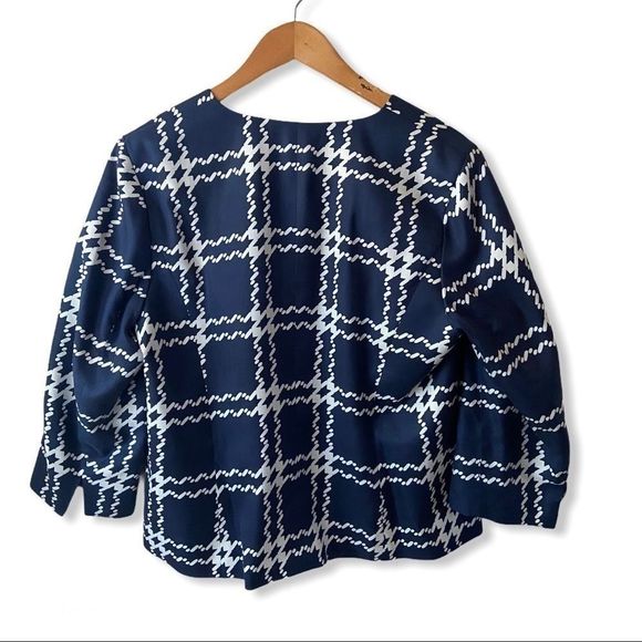 Pendleton Silk 3/4 Sleeve Blazer Sz 12 - Picture 2 of 4